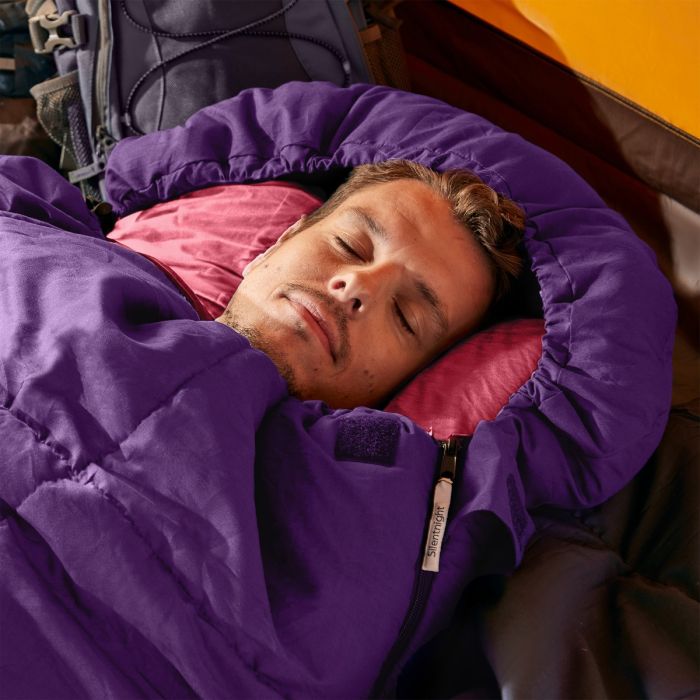 Silentnight Camping Collection Reversible Softfill Adult Sleeping Bag