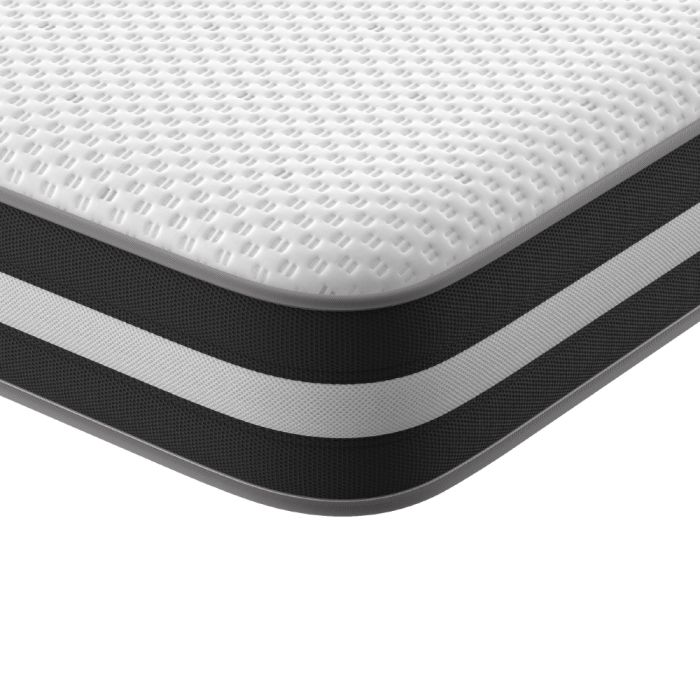 corner view of the just bliss mattress