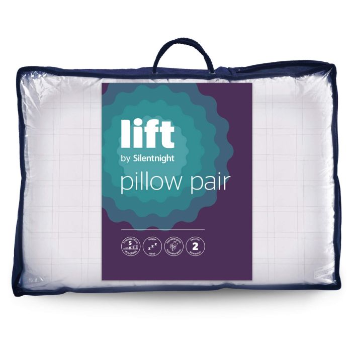 Silentnight Lift Pillow Pair box