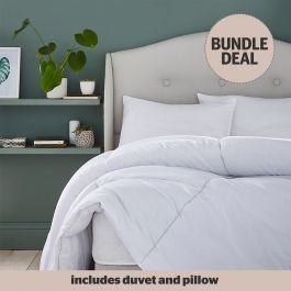 Silentnight Eco Comfort Duvet & Pillow Bundle