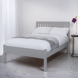 Silentnight Hayes Single Wooden Bed Frame, in Grey