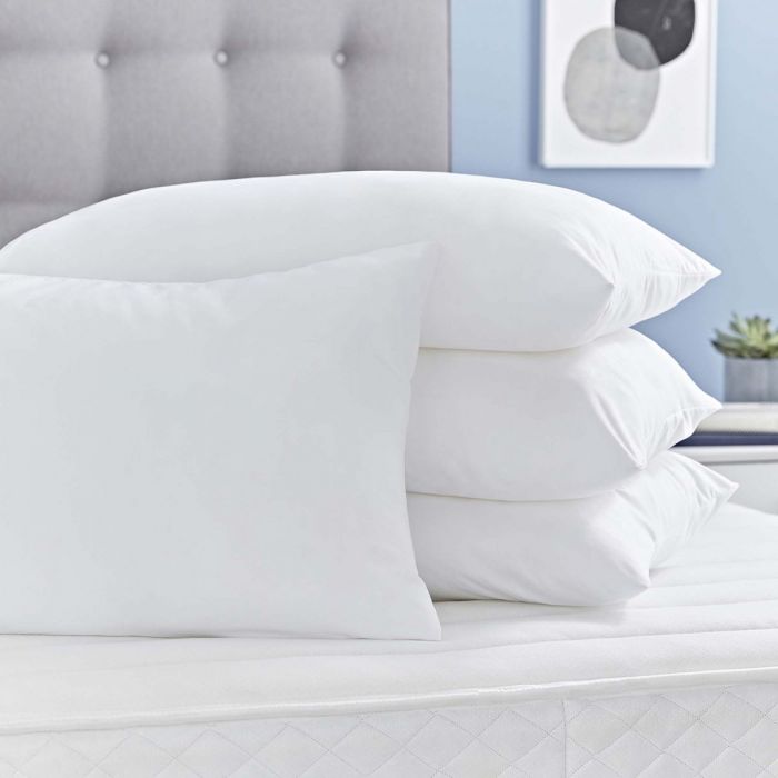 New Official Silentnight Luxury Superwash Pillow Pair 