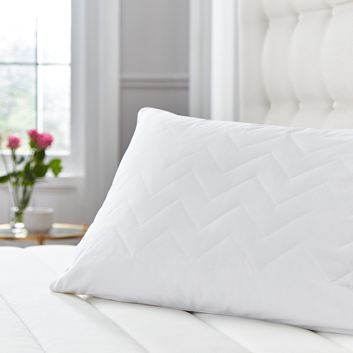 Silentnight Quilted Wool Pillow