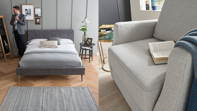 Upholstered bedframe and sofa bed